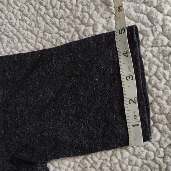 Ganni Size Medium Winter Jersey Grey Short Sleeve 100% Cotton A-Line Dress - Picture 11 of 16